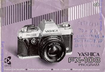 Yashica FX-103 camera