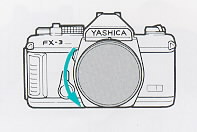 Yashica FX-3 FX-7 camera