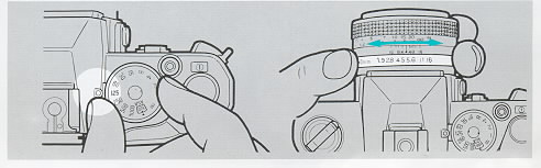 Yashica FX-3 FX-7 camera