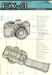 Yashica FX-3 / FX-7 camera