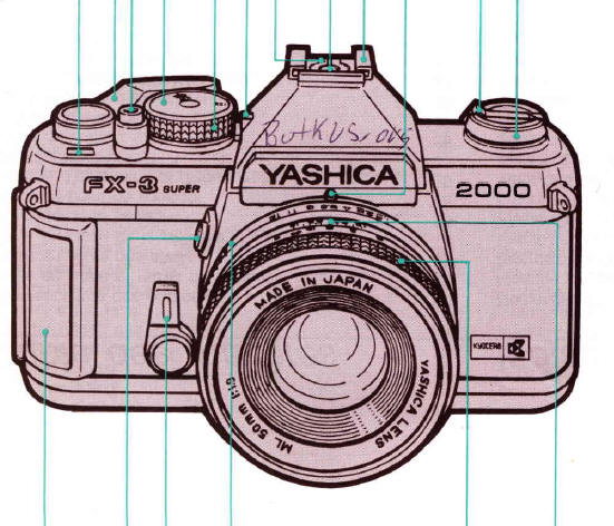 Yashica FX-3 Super - 2000