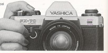 Yashica FX-70 camera