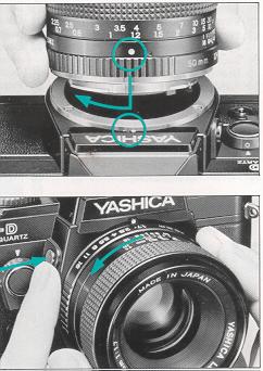 Yashica FX-D quartz camera