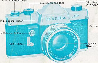 Yashica JP camera