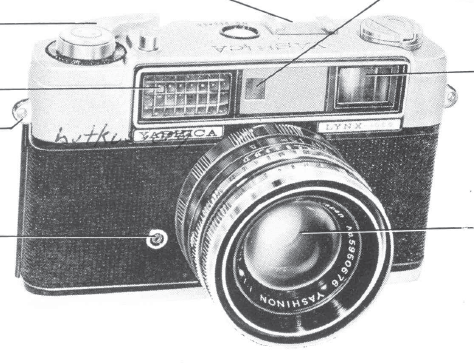 Yashica Lynx-1000 camera