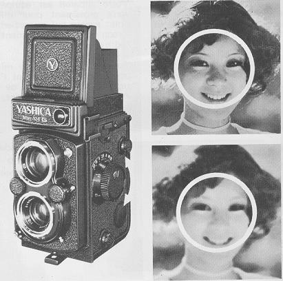 Yashica MAT-124G camera