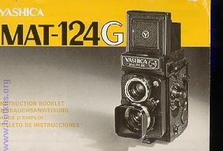 Yashica MAT-124G camera