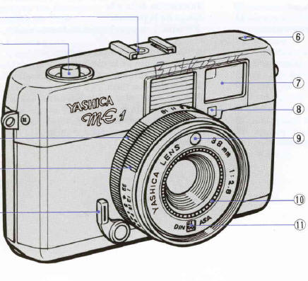 Yashica ME1 camera