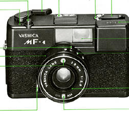 Yashica MF-1 camera