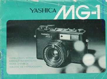 Yashica MG-1 camera manual