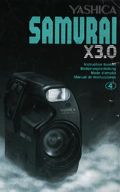 Yashica Samurai X3.0 camera