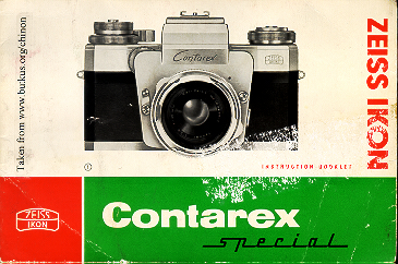 Zeiss Ikon Contarex Special camera