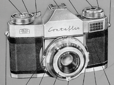 Zeiss Ikon CONTAFLEX Bedienungsanleitung 