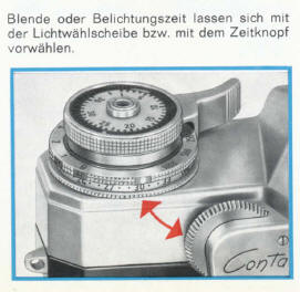 Zeiss Ikon Contarex Bedienungsanleitung
