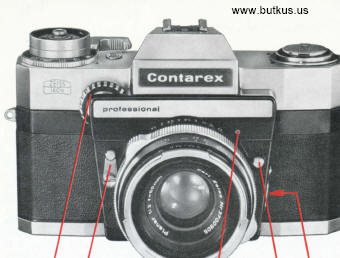 Zeiss Ikon Contarex Professional camera