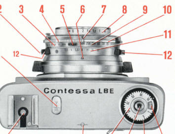 Zeiss Ikon  contessa LBE camera