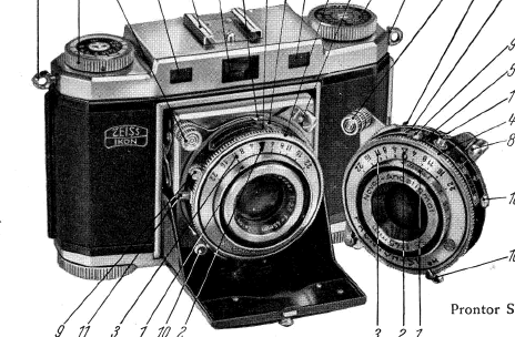 Zeiss Ikon Contina J '64 Instruction Book More Camera Manuals & Leaflets Listed 