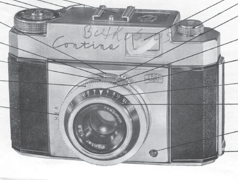 Zeiss Ikon contina I camera