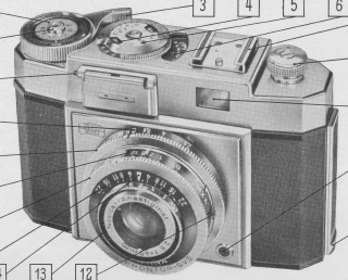 Zeiss Ikon Contina II camera