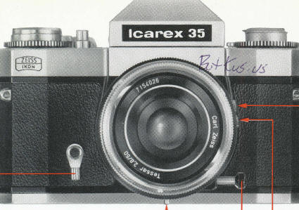 Zeiss Ikon Icarex camera
