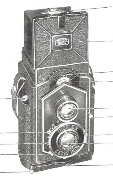 Zeiss Ikon Ikoflex 805-16 camera
