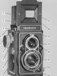 Zeiss Ikon Ikoflex IIa camera