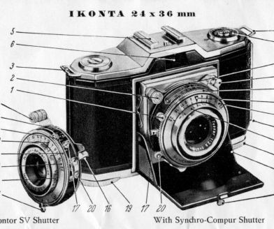 Zeiss Ikon Ikonta camera