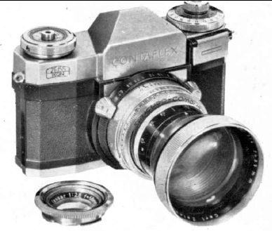 Zeiss Ikon pro-Tessar lenses booklet