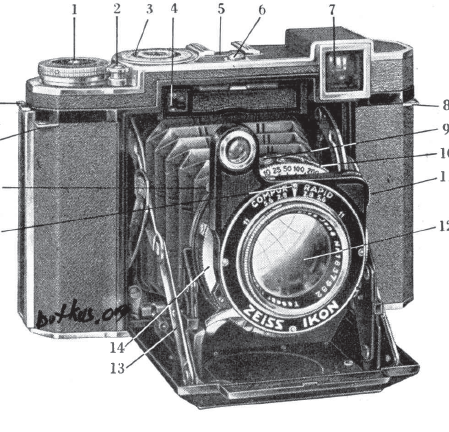 Zeiss Ikon Super Ikonta 532/16 instruction manual, user manual