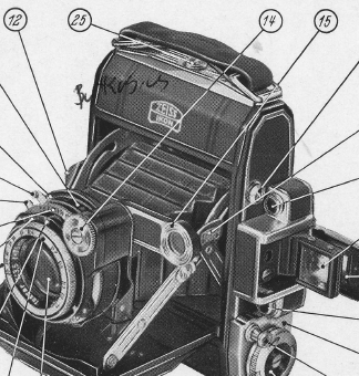 Zeiss Ikon Super Ikonta camera