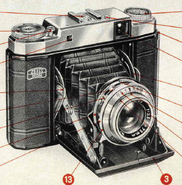 Zeiss Ikon Super Ikonta III camera