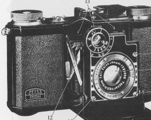 Zeiss Ikon Super Nettel camera