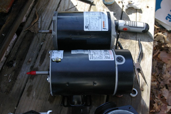 120V Jacuzzi Z145 motor replacement