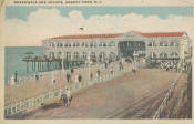 Historic Asbury Park, NJ postcard