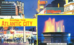 Historic Atlantic city post cards