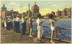 Historic Atlantic city post cards