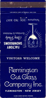 Flemington, NJ Cut Glass