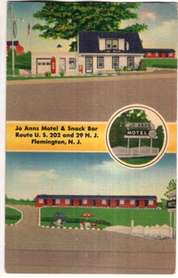 Flemington, NJ - Jo Ann's Motel