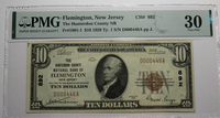 Flemington, NJ Nat. Bank -  old $10