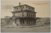 Flemington, NJ Train Station - 1914