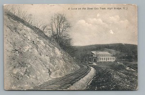 High Bridge, NJ curve at Taylor Warton Steel Mill