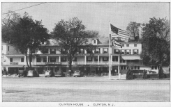 Historic Clinton NJ post card