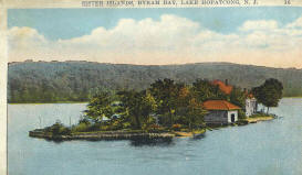 Historic Lake Hopatcong N.J. postcard