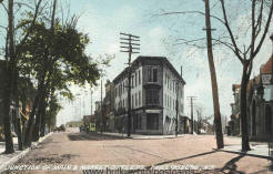 Historic Easton P.A.  postcard