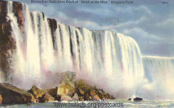 Historic Niagara Falls post card