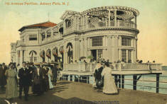 Historic Asbury Park, NJ postcard