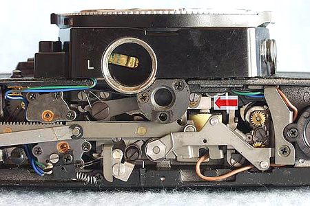 newer Mamiya NC1000s bottom mechanics