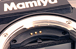 Mamiya ZE contacts
